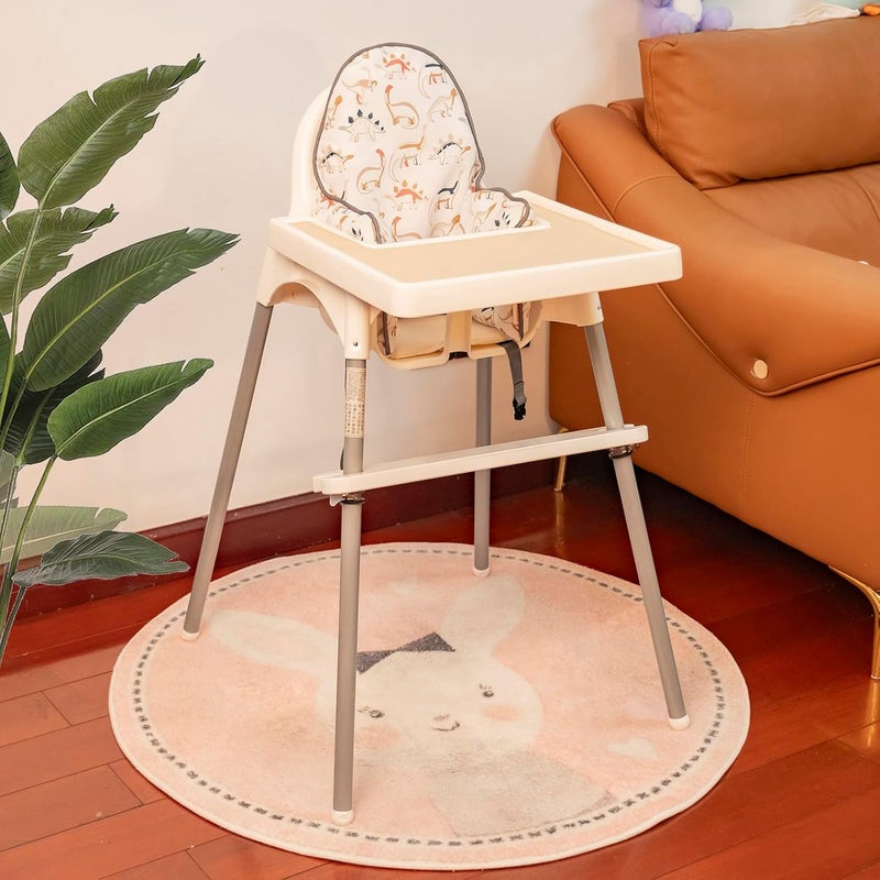 DADOUMAN Inflatable Supporting Cushion for IKEA High Chair, Baby High Chair Cushion with Colorful Printing, Inflatable Cushion Included(Dinosaurs) - Image 2